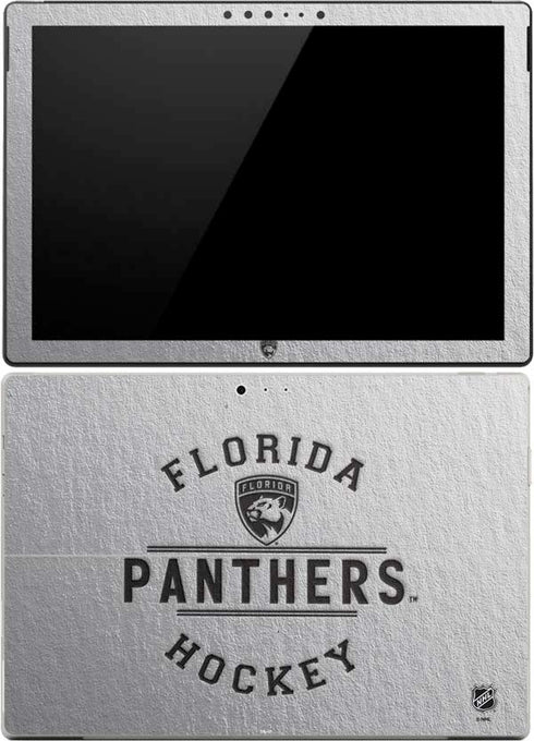 NHL Florida Panthers Black Text Surface Pro (2017) Skin